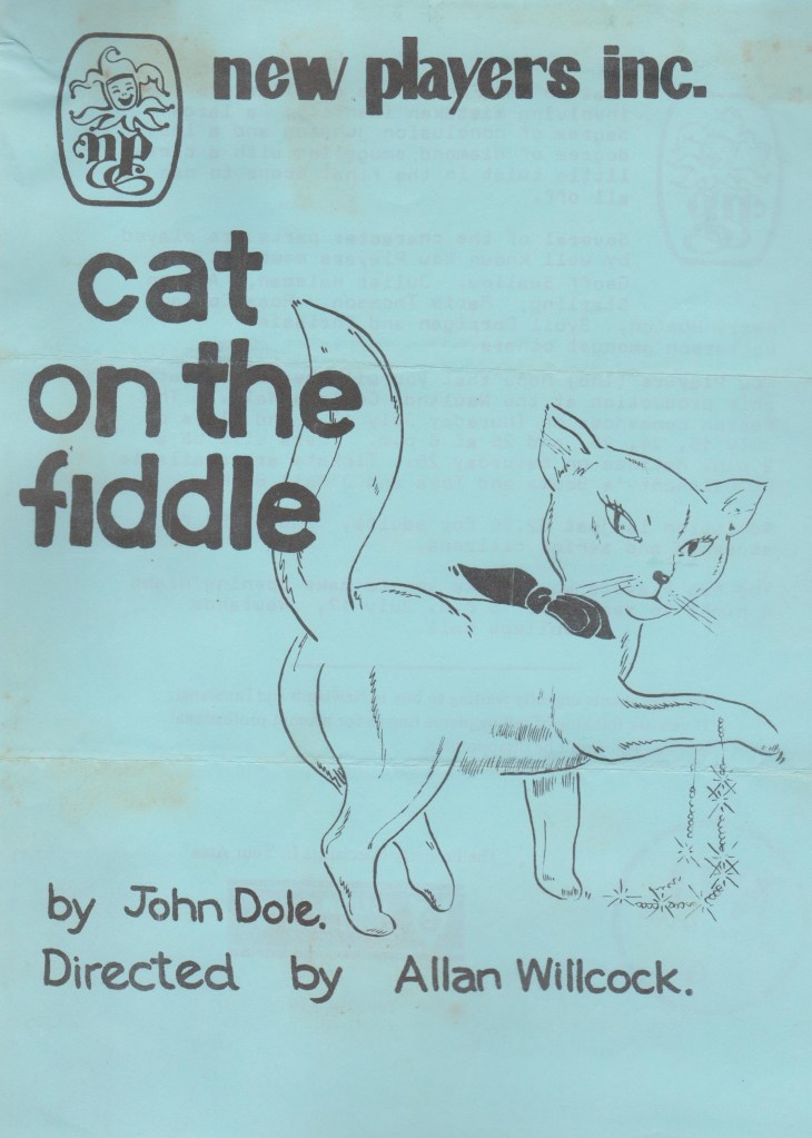 Cat On The Fiddle Poster 1980