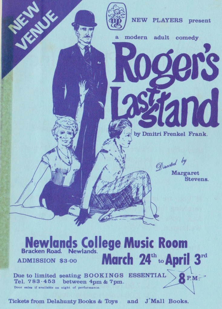 Roger's Last Stand Poster 1982